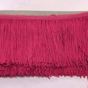 Ryškiai rožinė (avietinė) kutų juosta, 15cm, 1m 01448