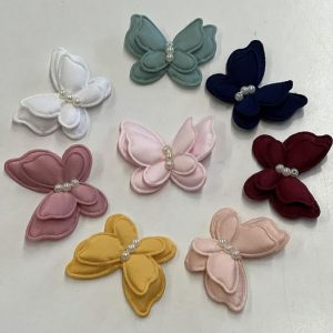 Pūsti 3D drugeliai, įvairių spalvų, 1vnt 02314