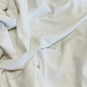 Pieno baltumo Soft veliūras, 1m 2162