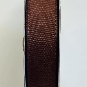 Ruda ripsinė juostelė, 15mm, 1m GG15/3203