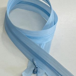 Melsvas paslėptas užtrauktukas, 55cm, 1vnt 55p/183