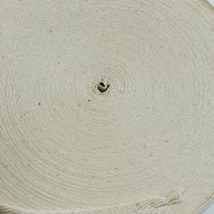 Gelsva medvilninė juostelė, 1,5cm, 1m TBO15/332