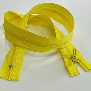 Ryškiai geltonas spiralinis neatsegamas užtrauktukas, Nr.3, 45cm, Nr. 3, 1vnt 45s/110