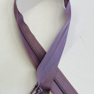 Pelenų alyvinis paslėptas užtrauktukas, 40cm, 1vnt 40p/D206