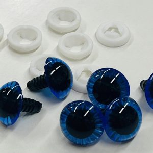 Įsukamos akytės žaisliukų gamybai, 17mm, 3D, 1 pora 02516