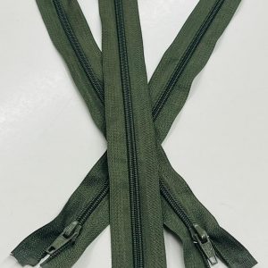 Samanų spalvos atsegamas užtrauktukas, 30cm, 1vnt 30/327