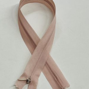 Paslėptas užtrauktukas, 35cm, šviesus pelenų rožinis, 35p/367