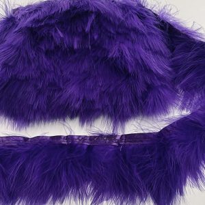 Violetinė Marabu plunksnų juosta, 8-10cm, 1m 02530