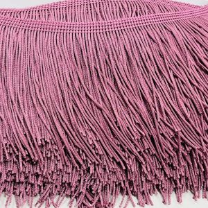 Tamsesnės pelenų rožinės spalvos kutų juosta, 10cm, 02579