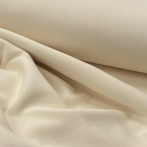 Vanilės spalvos trikotažas su pūkeliu, 1m 2607
