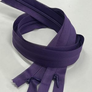 Paslėptas violetinis užtrauktukas, 30cm, 1vnt 30p/D865