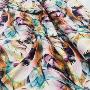 Margai pastelinis „Barbie” audinys, 1m 2664