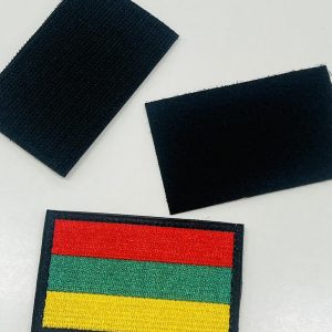 Lietuvos vėliavos aplikacija su velcro juosta, 1vnt 02615