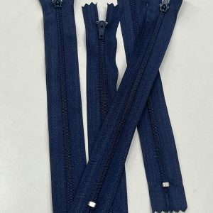 Spiralinis užtrauktukas, tamsiai mėlynas, 14cm, Nr.3, 1vnt 14s/330