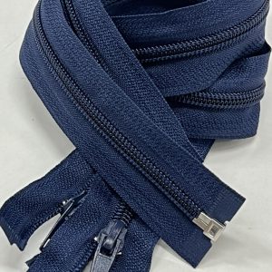 Tamsiai mėlynas atsegamas užtrauktukas, 55cm ,1vnt 55/330