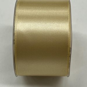 Auksinė atlasinė juostelė, 5cm, 1m S50/3134