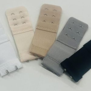 Liemenėlės prailginimas, 2*3 susegimų, 33*97mm, įvairių spalvų, 1vnt 02671
