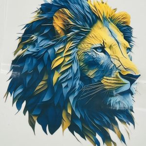 Priklijuojama aplikacija „Liūtas”, 21*17cm, 1vnt 00932