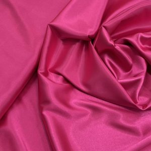 Ryškiai rožinis (fuxia) atlasas su elastanu, 1m 1069