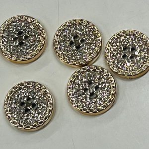 Plastikinė sagutė „Akučių imitacija”, 17mm, 1vnt 02720