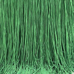 Žalios spalvos kabančių kutų juosta, 30cm, 1m 02756