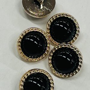 Auksinė saga „Juodas perlas”, 22mm, 1vnt 02838