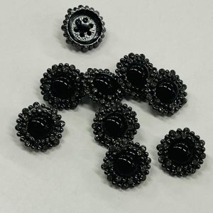 Juoda perlo – akučių saga, 20mm, 1vnt 02840
