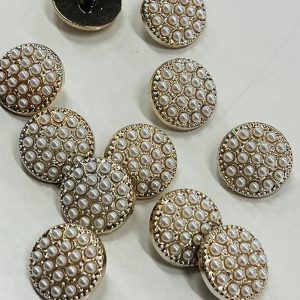 Auksinė saga iš mažų perliukų, 21mm, 1vnt 02871