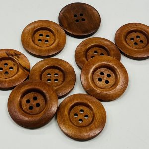 Itin didelė medinė saga, 4cm, 1vnt 02900