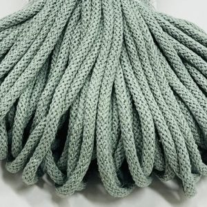Pelenų mėtinėmedvilninė virvelė, 5mm, 1m 5502/323