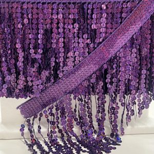 Violetinių žvynelių kutų juosta, 16cm, 1m 02970