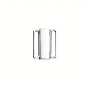Sidabrinis liemenėlės užsegimas, 24mm, 1vnt 03061