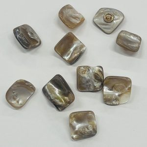Natūralios perlo kriauklės saga, 17-23mm, 1vnt 03089
