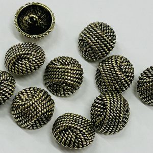 Bronzinė saga „Virvių mazgas”, 19mm, 1vnt 02832