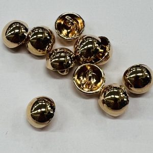 Auksinė sagutė „Pusrutulis”, 9mm, 1vnt 03102