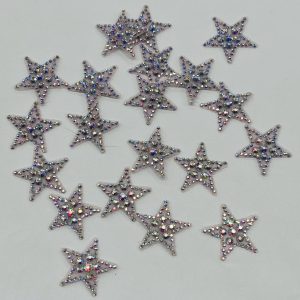 Priklijuojama aplikacija „Žėrinti žvaigždutė” iš benzininių akučių, 3cm, 1vnt 03114