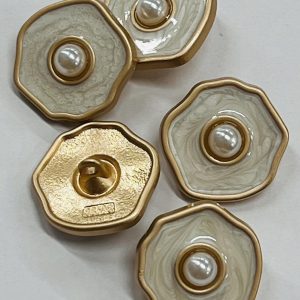 Auksinė saga „Meniškas perlas”, 22,5mm, 1vnt 03132