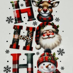 Priklijuojama aplikacija „HO – HO – HO”, 1vnt 00125