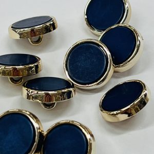Auksinė saga „Matinė mėlyna”, 18mm, 1vnt 03162