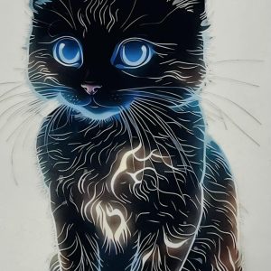 Priklijuojama aplikacija „Katytė”, 20*14cm, 1vnt 03213