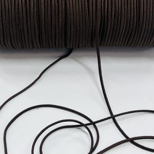 Tamsiai ruda gumytė – virvelė, 2mm, 1m ELS02/304
