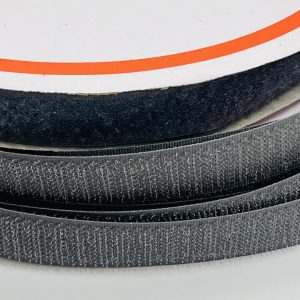 Velcro juosta, 2cm, pilka, šiurkšti, 1m TRO20/312
