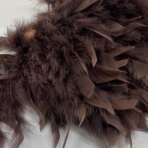 Tamsiai ruda kalakuto plunksnų juosta, 1m 03300