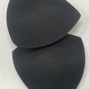 Juodos spalvos įdėklai į liemenėlę (pakietinimai),1pora, 14*14cm, 03310