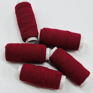 Tamprūs siūlai – gumytė, bordo spalvos, 1vnt R4710