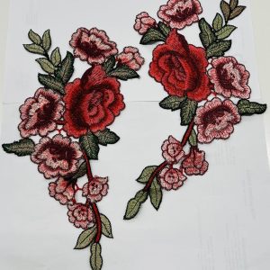 Siuvinėtos rožės, 29*18,5cm, 1vnt 00924
