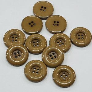 Plastikinė, ruda saga putliais kraštais, 28mm, 1vnt 03362