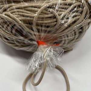 Šviesi kakavinė gumytė – virvelė, 3mm, 1m 8823/291