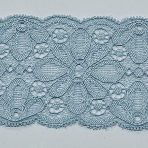 Melsva, elastinė nėrinių juosta, 63mm, 1m 03524