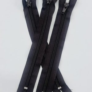Tamsiai rudas spiralinis užtrauktukas, 20cm, Nr.5, 1vnt 20/304